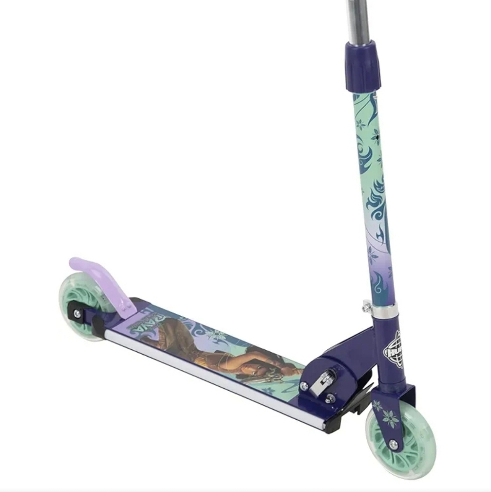 Disney Pixar Raya and the Last Dragon Kids' Electro-Light Inline Scooter